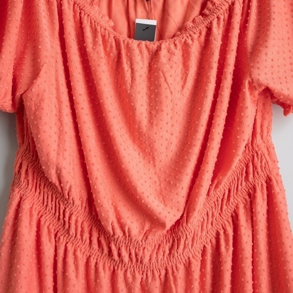 Lane Bryant pink short sleeve top-18/20 - Picture 2 of 4